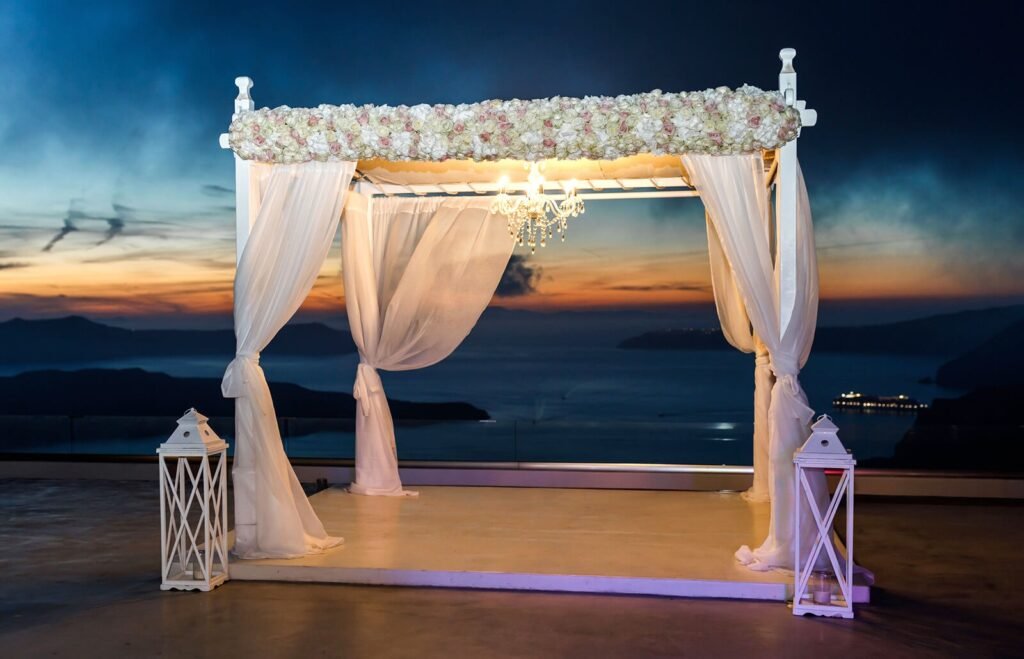 Custom canopy installation
